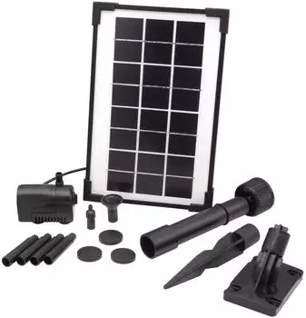 Ubbink SolarMax 250 Springbrunnenpumpe, Solar, 200L/h (SolarMax 250)