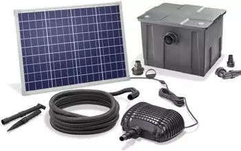 Esotec Solar Teichfilter Set 50/2500 Außenfilter 2500l/h IP68 (101080)