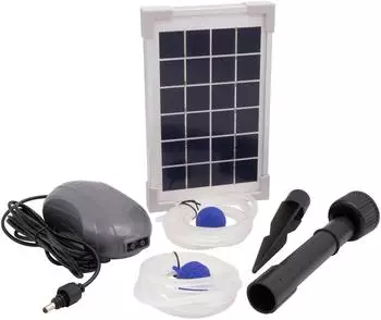 Ubbink Air Solar 200 Belüfterpumpe mit Solarmodul
