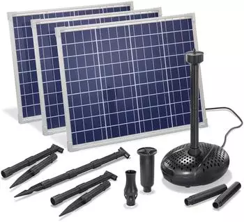 Esotec Solar-Springbrunnen Kit 150/5000 PRO 5000l/h 150Wp (101919)