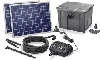 Esotec Solar Teichfilter-Set 100/3400 Solarpumpe Außenfilter (101081)