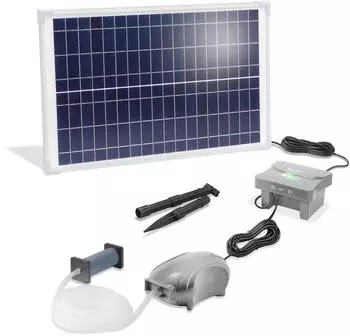 Esotec Solar Teichbel&uuml;fter-Set 25/600 LiFePo4 Akku (101876)