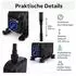 Aqua One Teichfontänenpumpe 600L/h 8W, 4 Aufsätze (HJ-603)