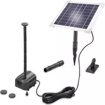 Esotec Solar Teichpumpenset 6/230 mit 6,4V/1,5Ah LiFe-Akkuspeicher (101933)