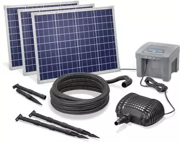 Esotec Solar-Bachlaufset für Gartenteich 150/4200 mit Akku (101975)
