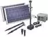 Esotec Solar Teichpumpenset 50/1300 50W 1300l/h 12Ah Pb-Akkuspeicher LED (101926)