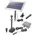 Esotec Solar Teichpumpenset 8/400 LED mit 6,4V/4Ah LiFe-Akkuspeicher (101936)