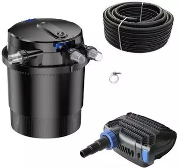 Aqua One Teichfilter-Set CPU 20000 Druckfilter, 50W Eco-Pumpe, bis 40000l (Nr.41)
