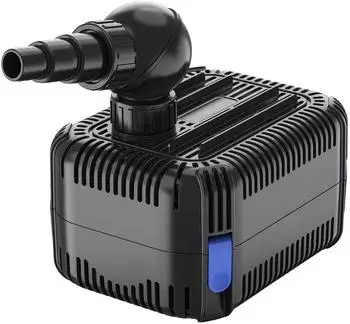 SunSun CDF-8000 Teichpumpe 24V DC, 8000l/h, 65W, Blockier- und Trockenlaufschutz (52021)