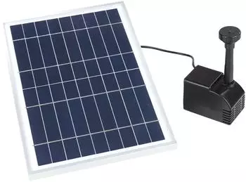 Westfalia Solar-Teichpumpe 800l/h IP68 mit 5 Sprinkleraufsätzen (WF-951935)