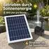 Westfalia Solar-Teichpumpe 800l/h IP68 mit 5 Sprinkleraufsätzen (WF-951935)