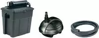 Pontec Teichpumpe MultiClear Set 8000, Bachlaufpumpe, 2.500 l/h, 40 W, 10 m Kabel,