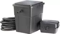 Pontec Teichpumpe PondoClear Set 4000, Bachlaufpumpe, 1.000 l/h, 20 W, 10 m Kabel,