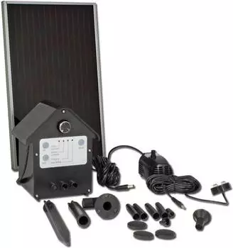 CLGarden Solar-Pumpe mit Akku-Springbrunnen NKASP2