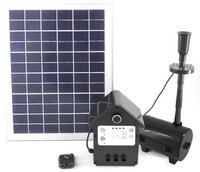 Mauk Solar Springbrunnen Garten mit 10 W 800 l/h Solar Panel