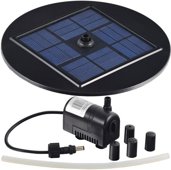 Agora-Tec Solar Teichpumpen - Set 1.5W mit Schwimmscheibe (001001026)