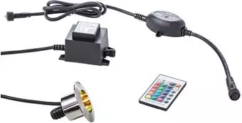 Heissner RGB-Schlauchanschluss SMART LIGHT, inkl. Transformator und RGB-Controller (L490-00)