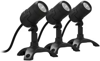 Oase LunAqua Connect S Teichbeleuchtung 3er-Set Schwarz LED (87506)