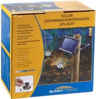 Solar Unterwasserstrahler Splash, 3er Set, Led Spot, Bodenleuchte,