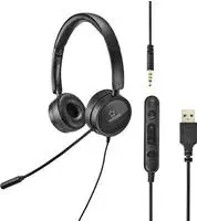 Renkforce RF-4737358, Renkforce RF-HS-360 On Ear Headset kabelgebunden Stereo...