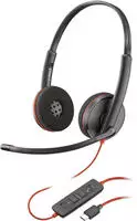 Plantronics Headset Blackwire C3220 Stereo, USB-C, On-Ear
