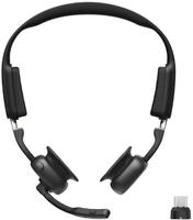 Shokz OpenMeet UC Wireless Bone Conduction Headset mit USB-C Adapter, Black