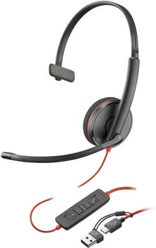 Plantronics Blackwire C3210 USB-C + USB-C/A-Adapter Plantronics Blackwire C3210 USB-C + USB-C/A-Adapter