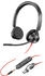 Plantronics Blackwire 3325-M USB-C + USB-C/A-Adapter