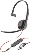 POLY 8X227AA, Poly Blackwire 3215 USB-C HS +3.5mmP +USB-C/A