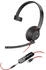 Plantronics Blackwire 5210 USB-C Mono + USB-C/A-Adapter