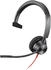 Plantronics Blackwire 3310-M USB-C + USB-C/A-Adapter