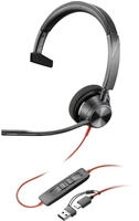 HP Inc. Poly Blackwire 3310 - Blackwire 3300 series - Headset - On-Ear -