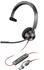 Plantronics Blackwire 3310 USB-C + USB-C/A-Adapter