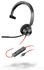 Plantronics Blackwire 3310 USB-C + USB-C/A-Adapter