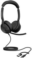 Jabra Evolve2 50 USB-C/A UC Stereo w/o BT - Stereo (25069-989-899)