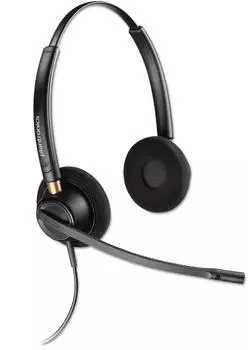 Poly Encorepro 520 Binaural (Kabelgebunden), Office Headset, Schwarz