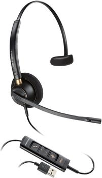 Poly HP EncorePro 515 USB-A Mono Headset, Wired, Calls/Music, 55 g, Headset, Black (Kabelgebunden, USB-A), Office Headset, Schwarz
