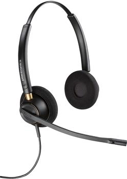 Poly HP Micro-casque EncorePro HW520D, Avec fil, Appels/Musique, 54,6 g, Casque (Kabelgebunden), Office Headset, Schwarz