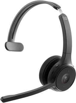 Cisco Systems Headset 721 Headset On-Ear B (ANC, 45 h, Kabellos), Kopfhörer, Schwarz