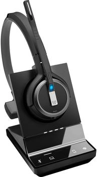 EPOS EPOS IMPACT SDW 5033T EU/UK/AUS Teams certified (Kabellos, USB-C), Office Headset, Schwarz