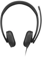 Lenovo 5000 - Headset - On-Ear - kabelgebunden - USB-C - Schwarz - Zertifiziert f&uuml;r