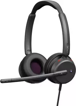 EPOS IMPACT 400 MS UC DUO ANC (Kabelgebunden, USB-C), Office Headset, Schwarz