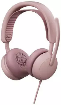 Logitech 981-001616, Kabelgebunden, Rose (Kabelgebunden), Office Headset, Rosa