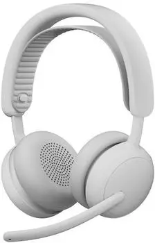 Logitech 981-001520, Kabellos, Weiss (Kabelgebunden, Kabellos, USB-C), Office Headset, Weiss