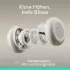 Logitech 981-001520, Kabellos, Weiss (Kabelgebunden, Kabellos, USB-C), Office Headset, Weiss