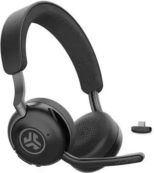 JLab Epic Work (Kabellos, USB-C), Office Headset, Schwarz