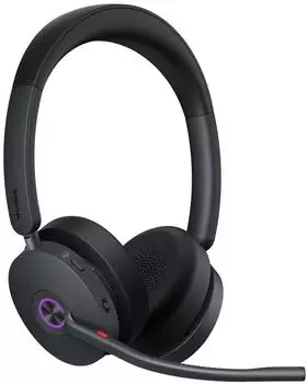 Yealink BH74 Teams Headset on-ear (Kabellos, USB-C), Office Headset, Schwarz