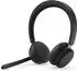 Lenovo Dual-Mode Wireless Anc Headset (Kabellos, USB-C), Office Headset, Schwarz