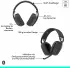 Logitech Zone Vibe Wireless Teams native Bluetooth-Verbindung Grafit