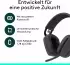 Logitech Zone Vibe Wireless Teams native Bluetooth-Verbindung Grafit